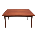 Table à manger extensible des années 1960 en teck, format XL