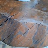 Brutalist tripod coffee tables, vintage furniture