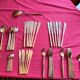 Brass cutlery set