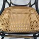 Black curved wood rocking chair