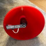 Lamp Teepee SCE cone in vintage red glass 80s