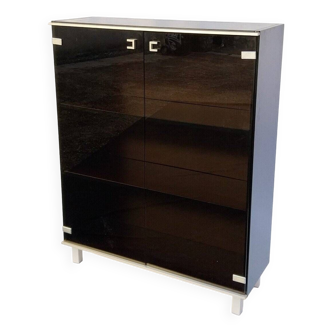 2-door display cabinet Design Abbondinterni Italy 1970 105 cm