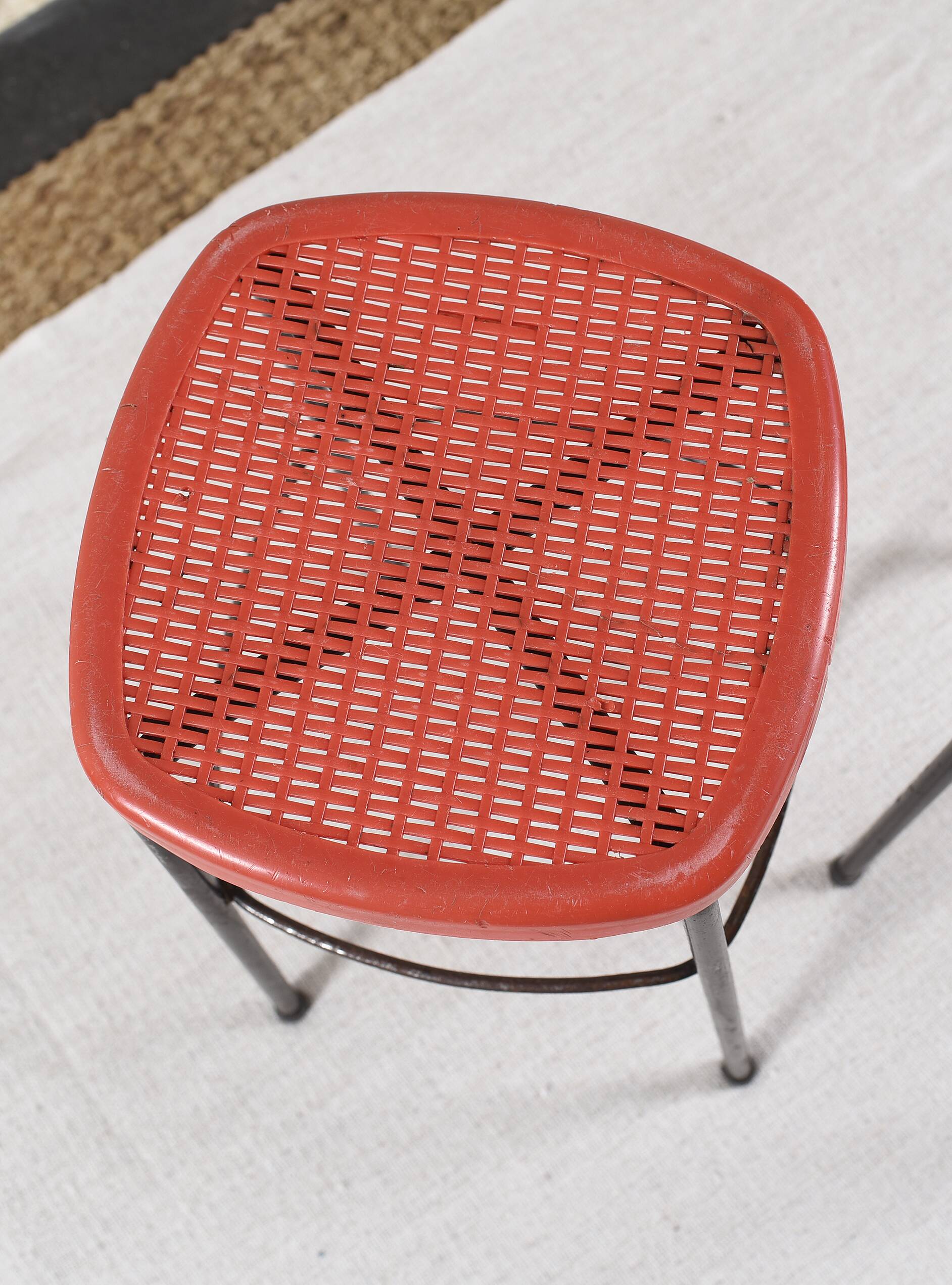Paire de tabourets vintage grosfillex