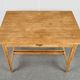 Vintage Oak Table, Czechoslovakia