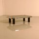 Italian coffee table from the 1970s, in the style of Willy Rizzo.
