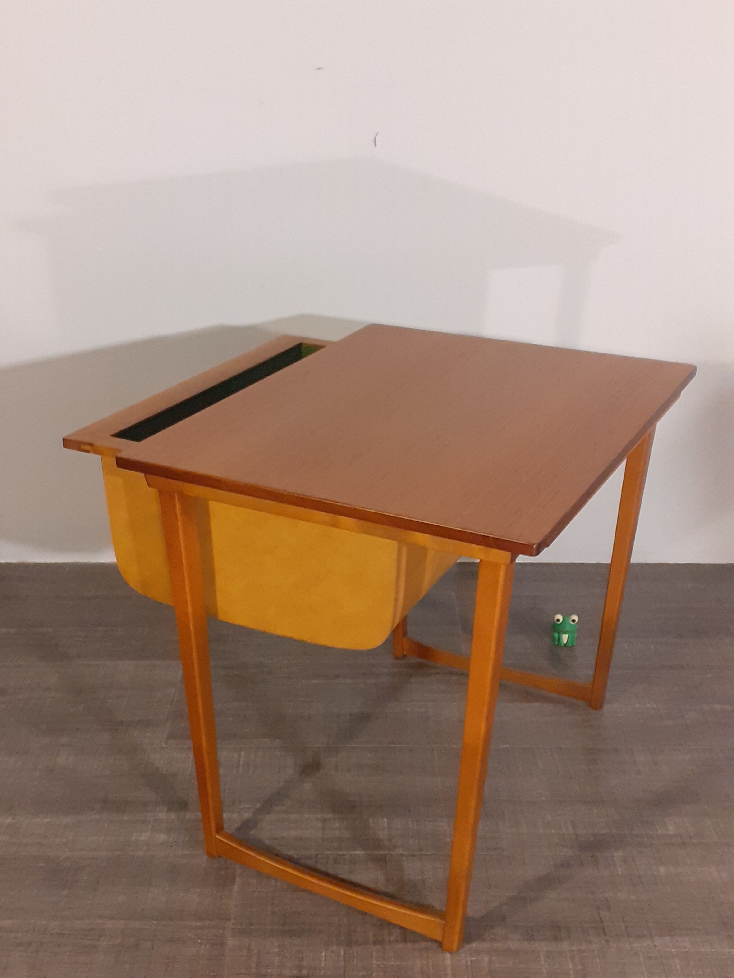 Norwegian teak and leather designer, 1960