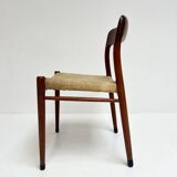 Set of 4 Model 75 chairs by Niels O. Möller, 1950s