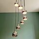 Large waterfall chandelier, design Hans-Agne Jakobsson, 1960-70