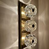 Pair of large vintage architectural wall lights
