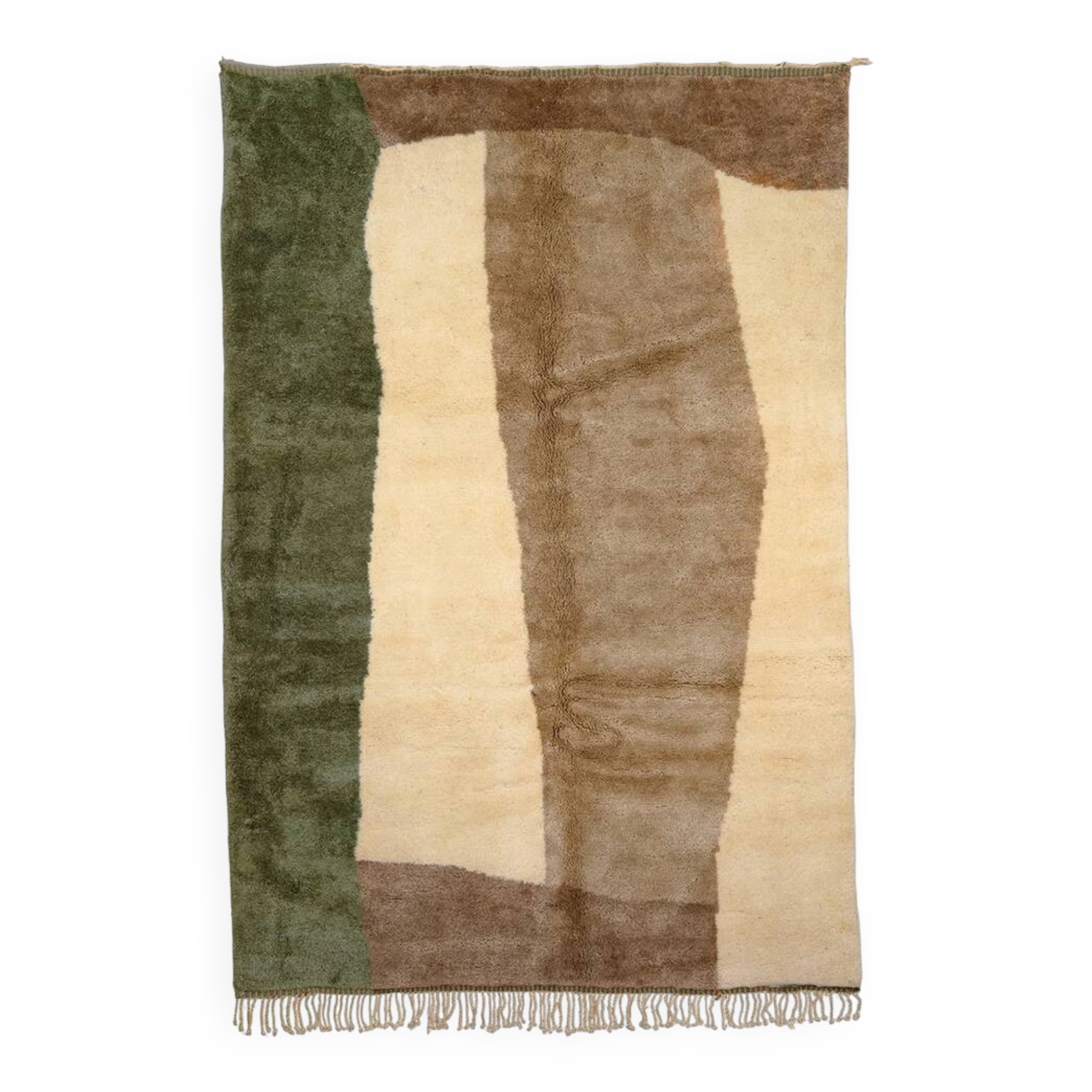 Ridge | Natural + Greige + Fawn + Jade | 205 cm x 302 cm