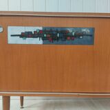 Vintage teak and ceramic décor