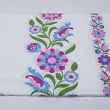 Vintage floral tablecloth