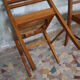 Paire de chaises en hêtre René Gabriel
