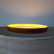Lampadaire scandinave cuivre et teck