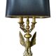 Empire Style Table Lamp Imperial Eagle deknut