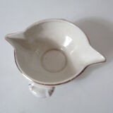 Saucière mint and gold model seville Moulin des Loups