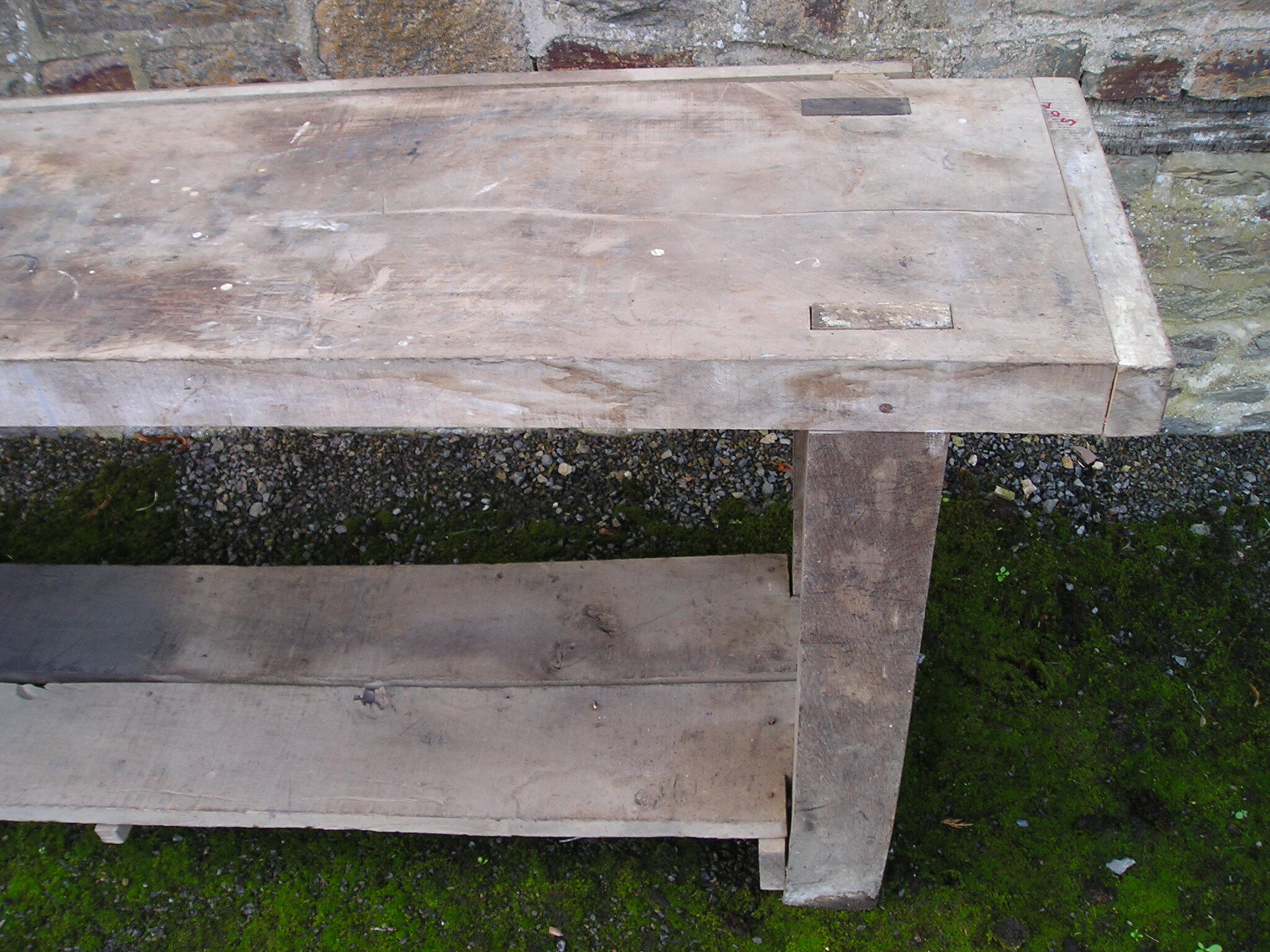 Ancient workbench
