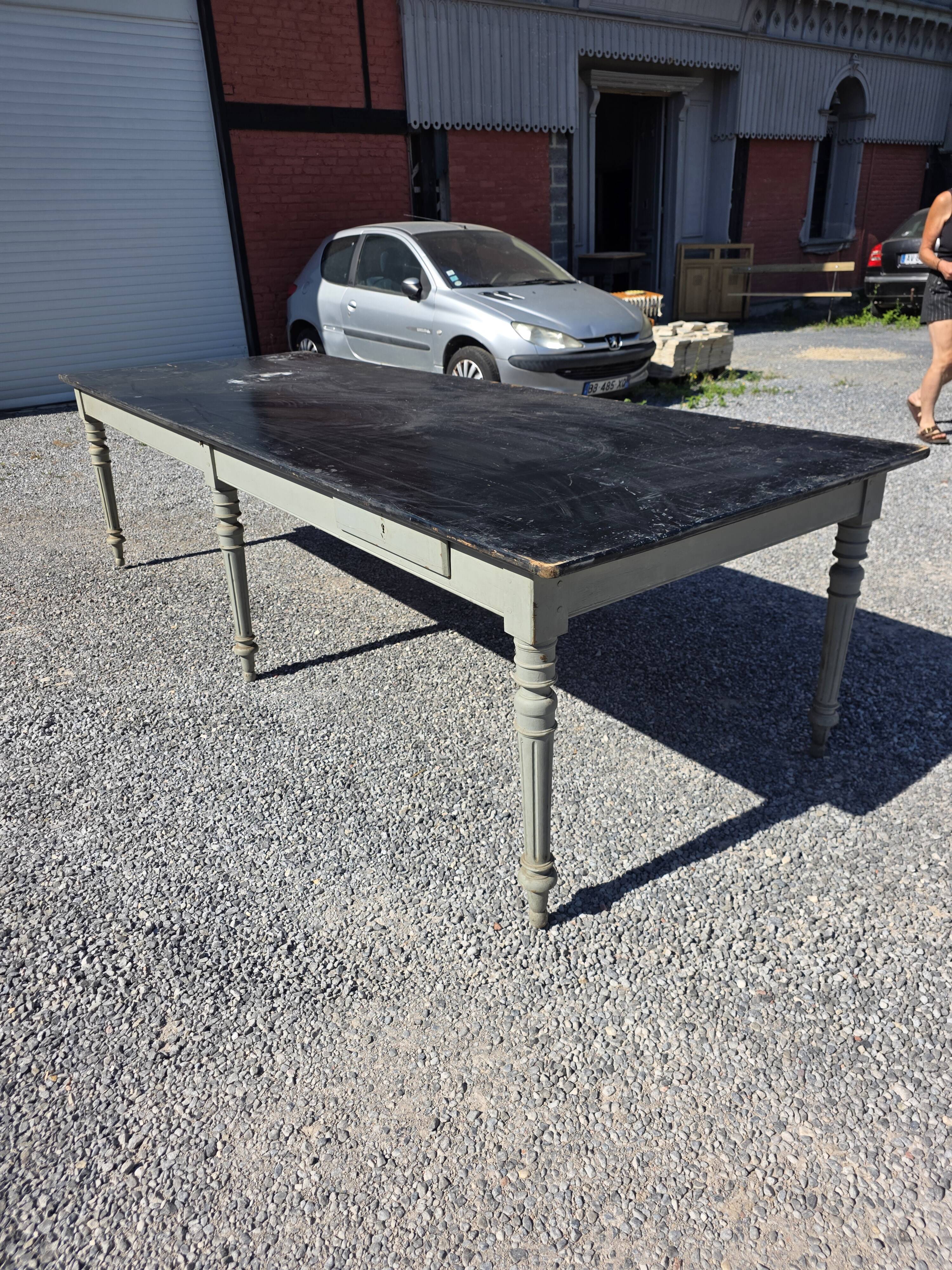 Old farmhouse table, 300 × 108cm