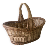Panier osier tressé