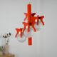 Pendant lamp, Space Age, 1970s, manufactured in Italy