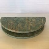 Green veined marble mail holder