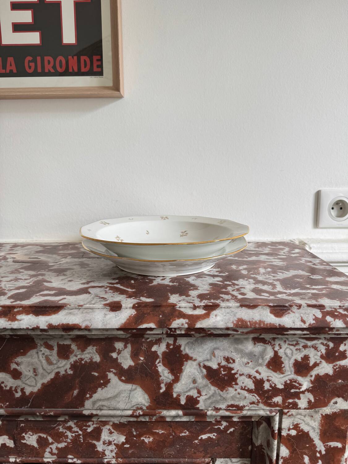 Limoges porcelain dishes