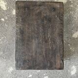 Small stool, side stool in old teak, footrest