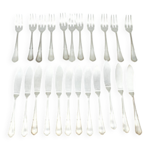 23 couverts à poisson