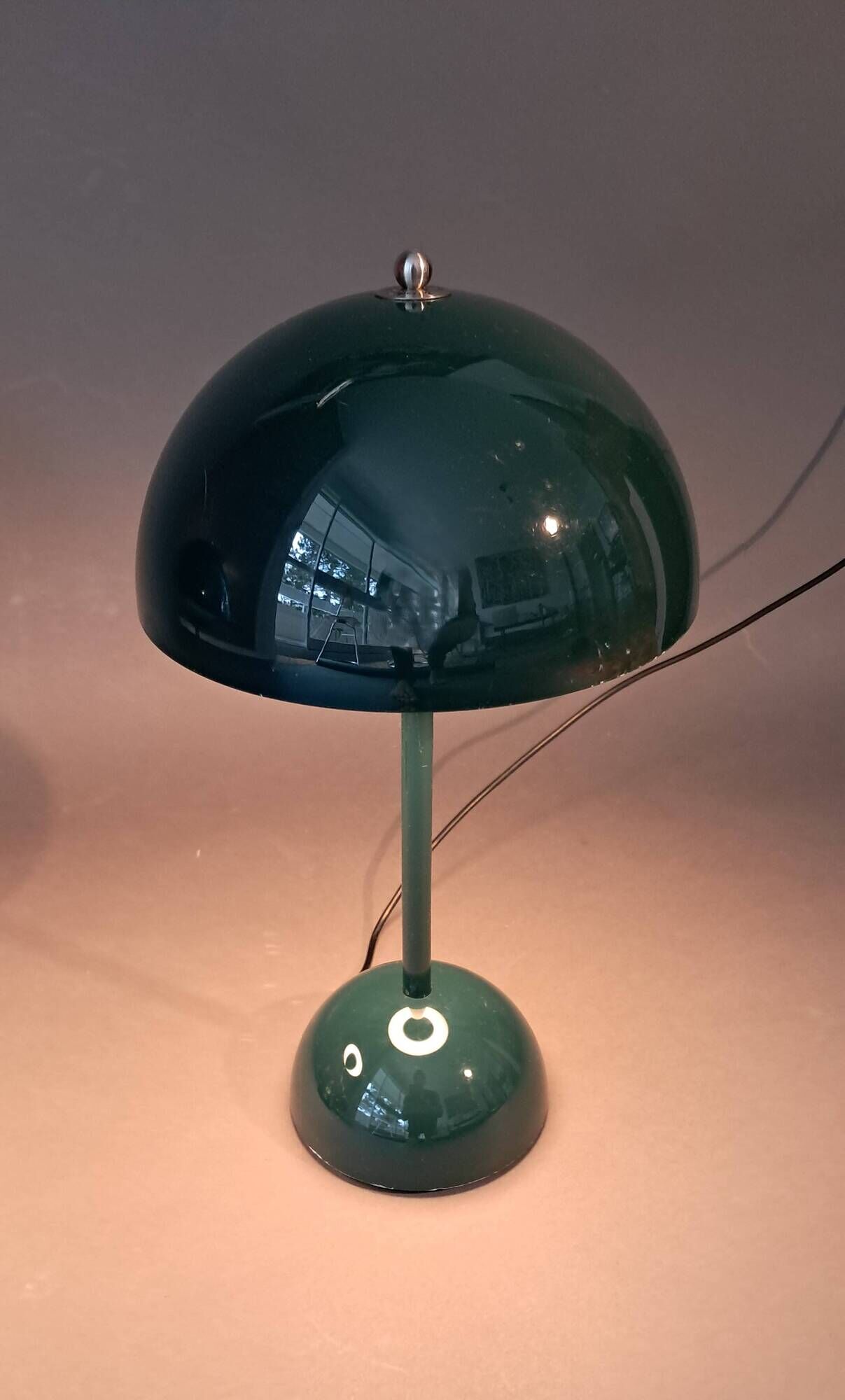 Pair of Flowerpot & Tradition lamps – Verner Panton, LED reissues