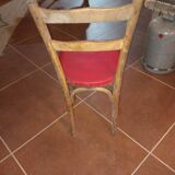 Chaise bistrot rouge