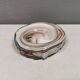 Rare glass art / ashtray by Michael Bang for Holmegaard Denmark 1968