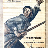 Abel faivre (1867-1945) -On les aura!, 1916.  - Original antique lithographic poster