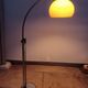 Vintage height adjustable arch floor lamp 1960s-70s