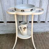 White toilet cabinet Baumann 1920
