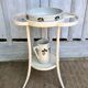 Meuble de toilette blanc Baumann 1920