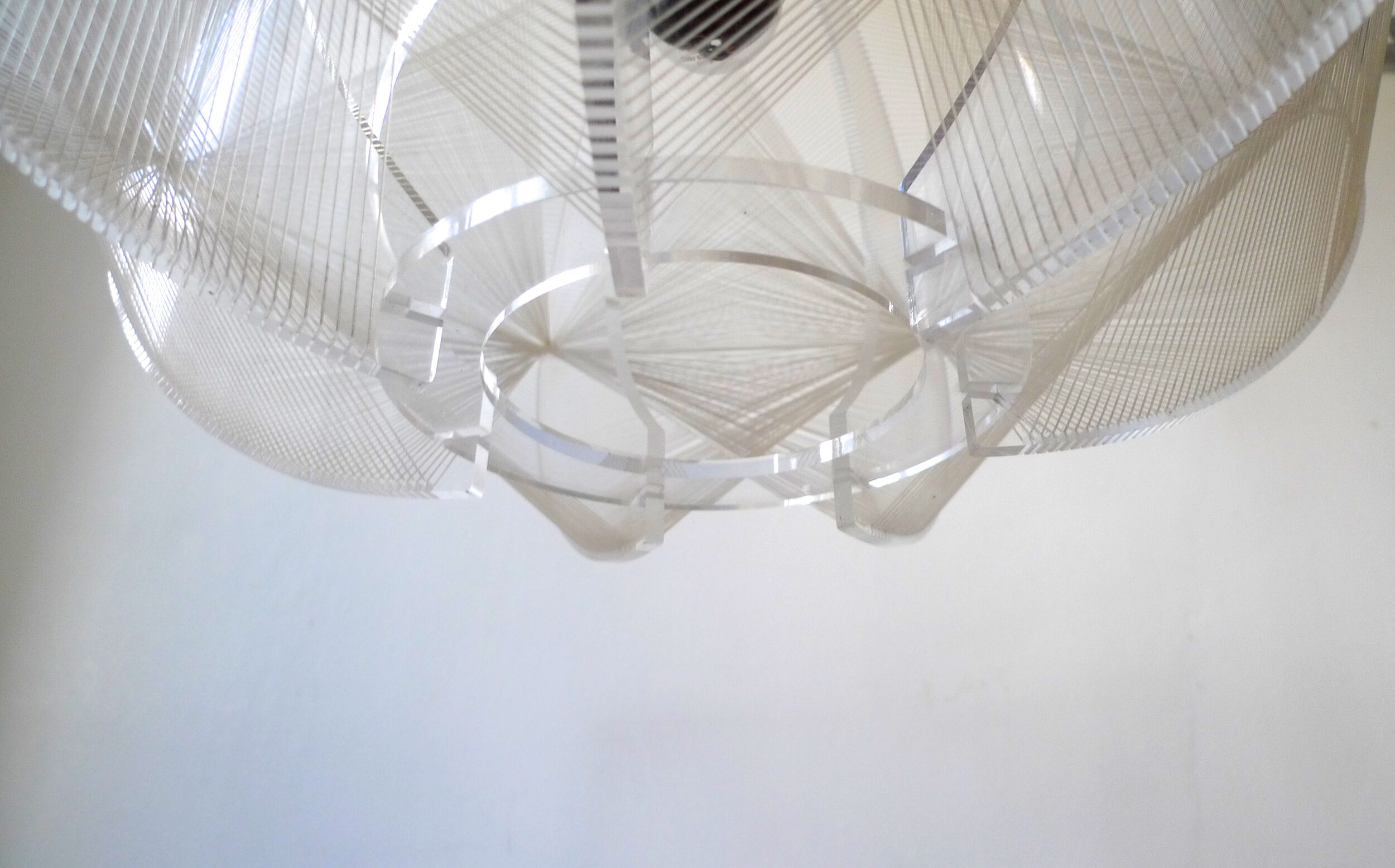 Paul Secon hanging lamp by Sompex 1960