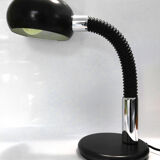 Table lamp or desk gamma lux italy black and chrome