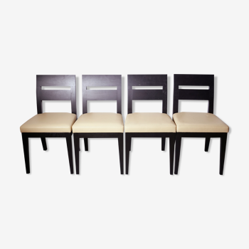 Set of 4 Chairs Archipel by Christian Liaigre