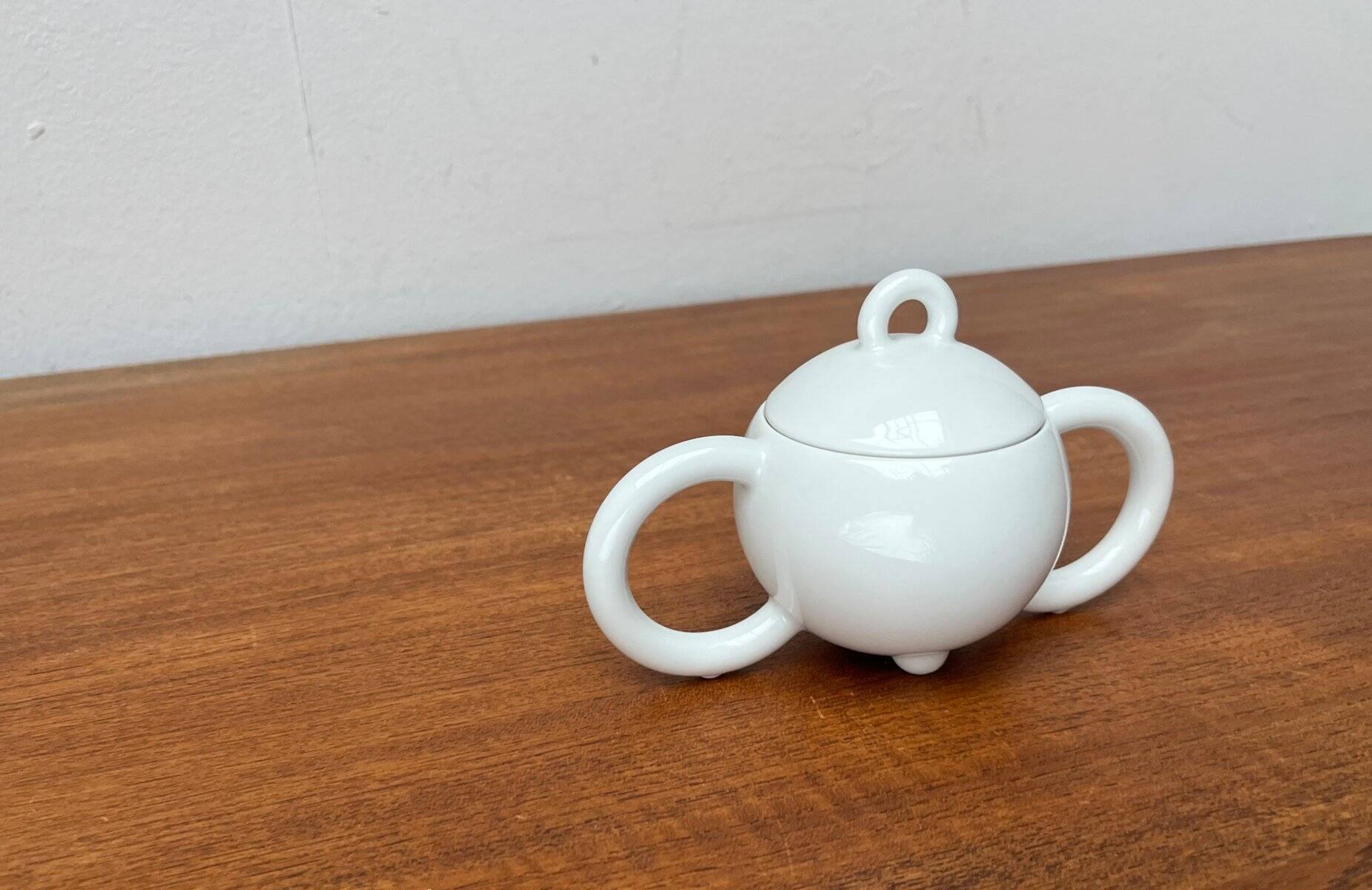 Vintage German sugar bowl Postmodern Fantasia Series by Matteo Thun for Arzberg, 1980s