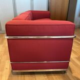 Lc3 3-seater canapé original cassina – le corbusier
