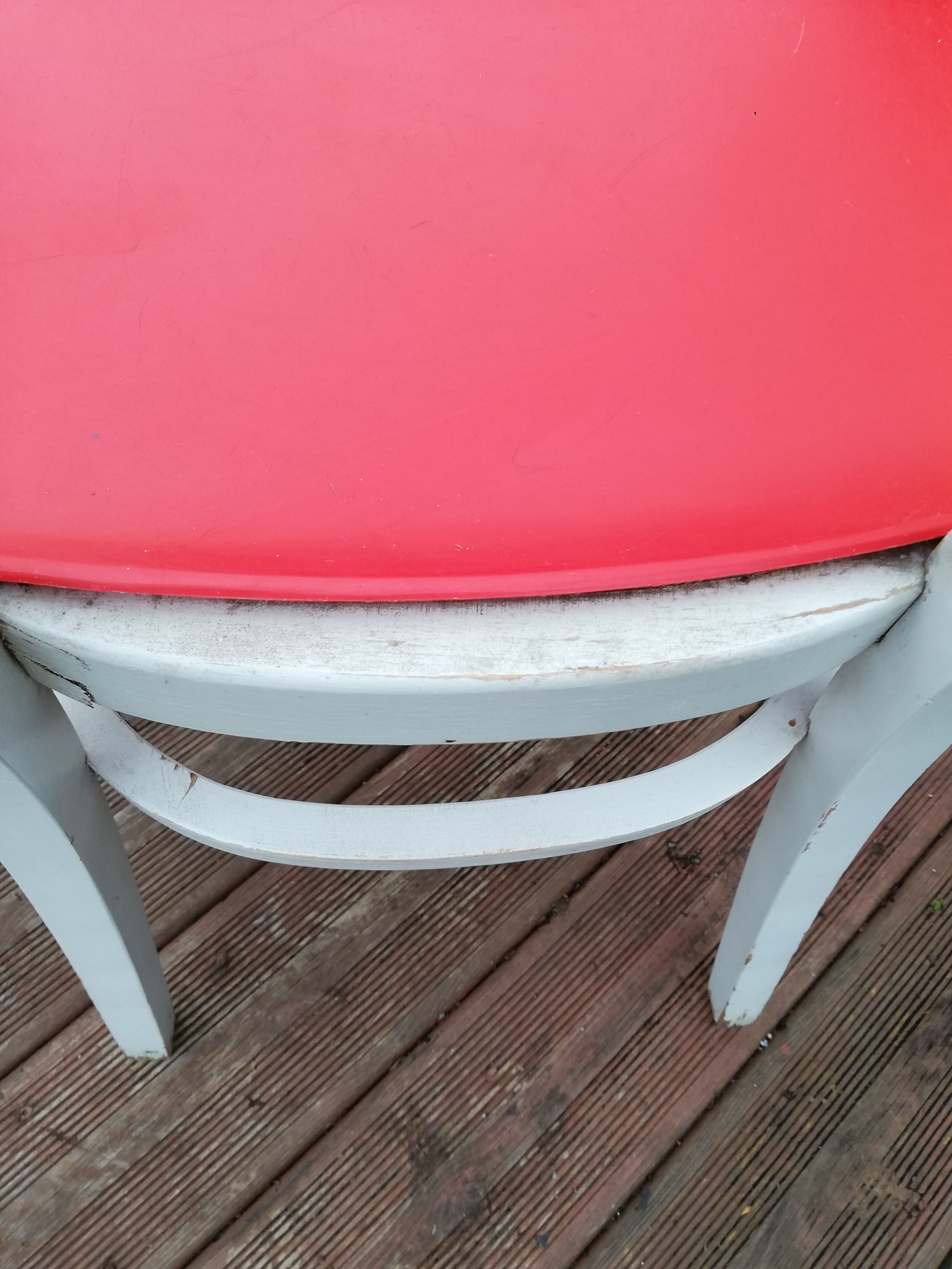 Lot de 4 chaise et une table vintage , années 70