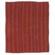 Turkish Handmade Vintage Anatolian Kilim 182 cm x 214 cm