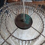 Baroque beaded pendant lamp