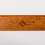 Italian foldable chaise longue by Fratelli Reguitti 1960
