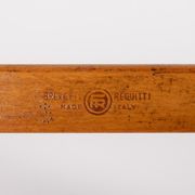 Italian foldable chaise longue by Fratelli Reguitti 1960