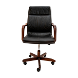 Vintage leather office chair