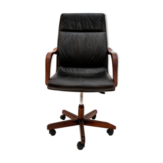 Vintage leather office chair
