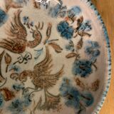 Blue glazed ceramic cup Cazaux Biarritz