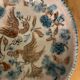 Blue glazed ceramic cup Cazaux Biarritz