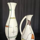 Set of two vintage ceramics